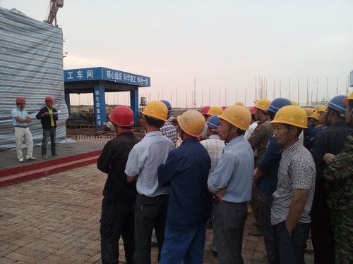 韓城分公司“勞動(dòng)競(jìng)賽”掀起新一輪施工熱潮