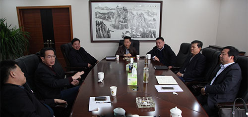 安康市住建局局長(zhǎng)陶柏林一行蒞臨建設(shè)集團(tuán)交流座談