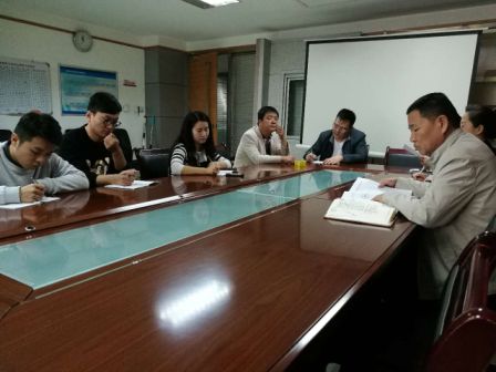 地基分公司迅速傳達學習建設(shè)集團干部大會精神