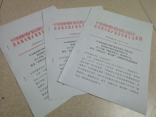 銅煤公司組織開展“增強(qiáng)責(zé)任心，提高執(zhí)行力，我為‘雙特百億’做貢獻(xiàn)”主題教育活動