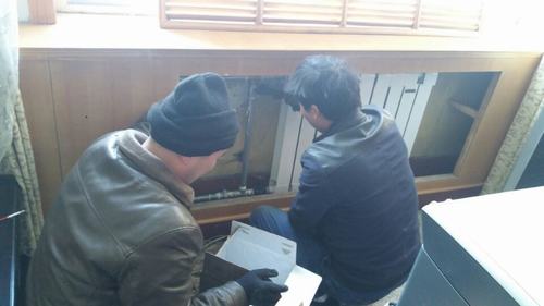 韓城分公司“只爭朝夕，事不過夜”圓滿完成韓城礦業(yè)公司辦公樓暖氣改造工程