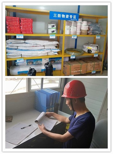 陜煤建設(shè)銅煤公司開展“三防”物資儲(chǔ)備專項(xiàng)檢查確保安全度汛