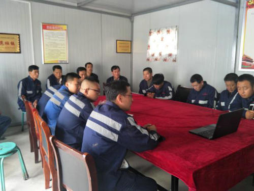 陜煤建設洗選煤運營公司安裝第二項目部開展“生命至上、安全發(fā)展”安全猜謎活動