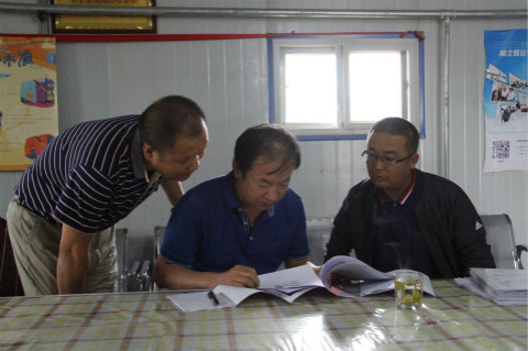 陜煤建設(shè)機電安裝公司小保當(dāng)項目部迎接省煤管局安全攻堅行動檢查