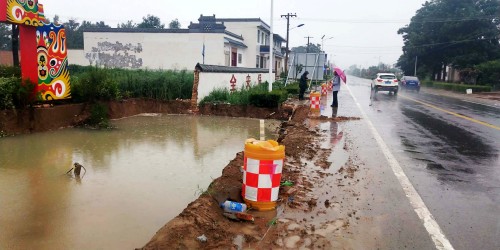 強降雨來襲看看陜煤建設(shè)澄合分公司各基層單位如何應(yīng)對
