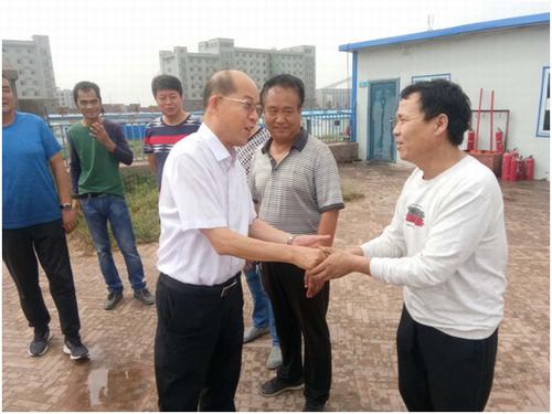 陜煤建設(shè)掘進公司：曹家灘項目部喜迎甲方防暑慰問組