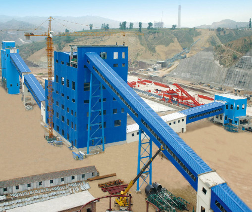 由建設集團承建的馮家塔煤礦北廣場地面生產系統(tǒng)工程