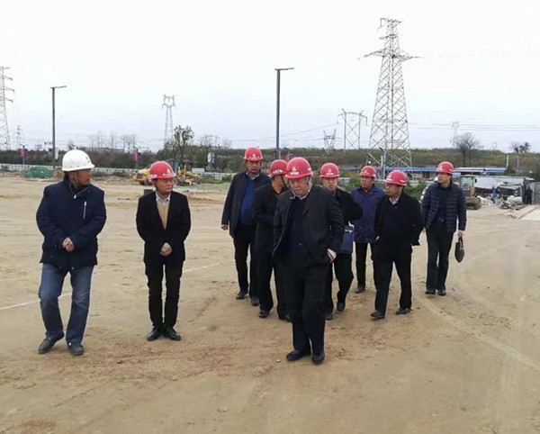 寧興剛、王寧檢查指導川耀PPP項目