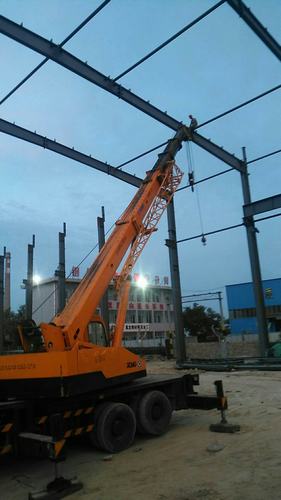 陜煤建設韓城分公司龍鋼鋼加公司項目工程鋼結(jié)構(gòu)主體部分圓滿完工