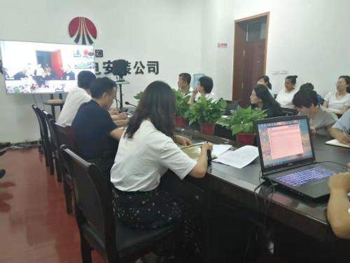 陜煤建設機電安裝公司：安全生產(chǎn)經(jīng)營月例會有亮點