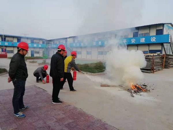 陜煤建設韓城分公司各基層單位紛紛開展11.9消防宣傳日活動