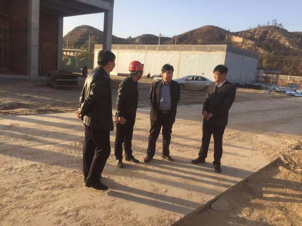 榆林市子洲縣常務副縣長賀安剛一行深入子洲天芪項目進行調(diào)研