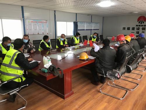 陜煤建設銅煤公司基層項目部加載抗疫情保安全 “聚能環(huán)”