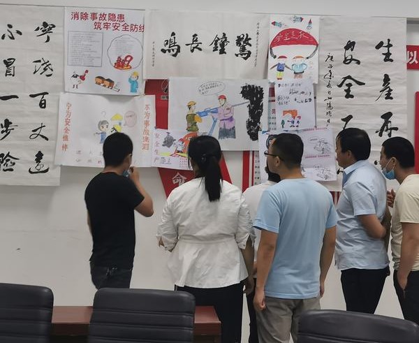 陜煤建設(shè)洗選煤運(yùn)營公司澄合山陽運(yùn)營項目部：安全文化作品展覽進(jìn)行時