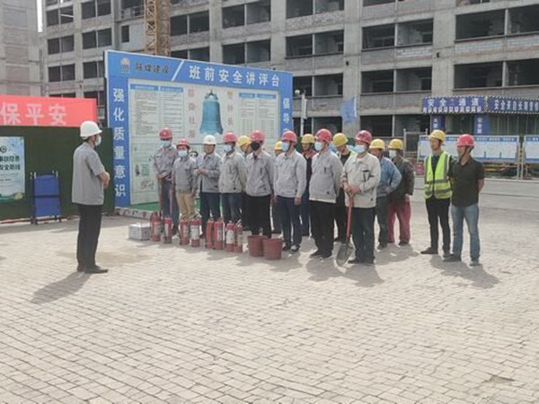 陜煤建設澄合分公司各單位全面演練提升應急安全能力