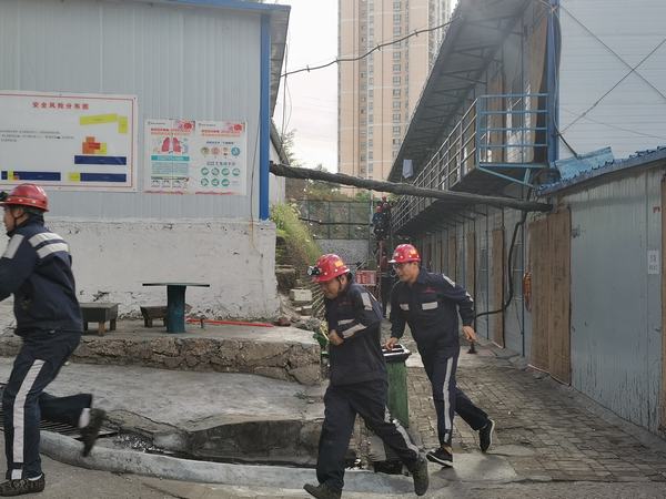 陜煤建設洗選煤運營公司檸條塔運營項目部：防洪責任重于泰山