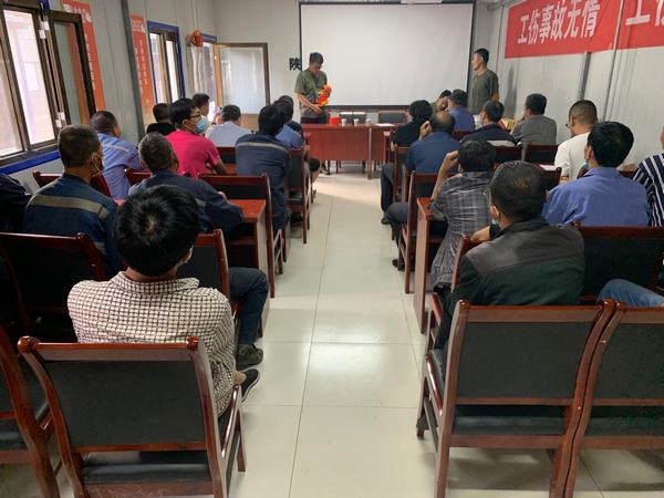 陜煤建設韓城分公司安裝三項目部“雙向聯(lián)動”筑牢安全生產(chǎn)防線