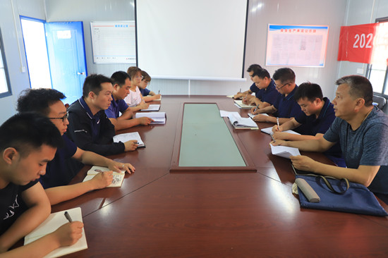 陜煤建設(shè)漢中分公司安全技術(shù)培訓“見真招”