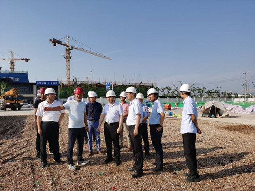 空港新城黨委委員、管委會(huì)副主任劉功毅蒞臨空港PPP項(xiàng)目檢查指導(dǎo)工作