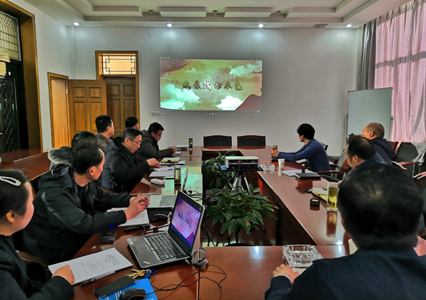 陜煤建設(shè)礦建三公司：觀看警示教育片，反腐倡廉永遠在路上