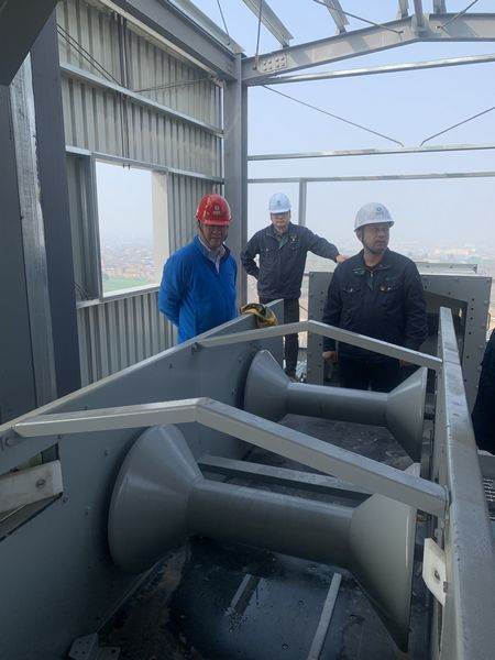 中央儲備糧新建項目領(lǐng)導(dǎo)小組組長、副總經(jīng)理王錄印蒞臨中儲糧項目部檢查指導(dǎo)工作