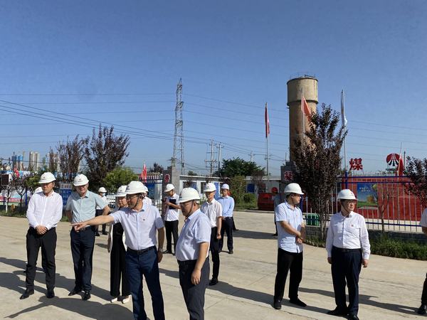 韓城市人大常委會副主任孫長虹深入黃河國際汽車博覽園項目檢查指導工作