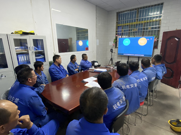 陜煤建設(shè)機(jī)電安裝公司全力以赴保安全，促生產(chǎn)