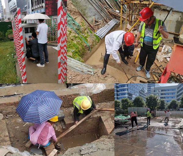 陜煤建設(shè)天工公司厲兵秣馬戰(zhàn)風(fēng)雨，上下同欲保汛期