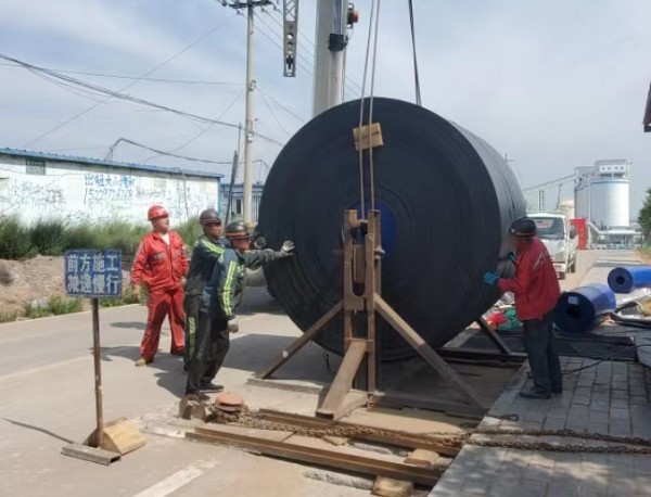 陜煤建設(shè)機(jī)電安裝公司神府項(xiàng)目部：提前兩天完成換帶工作