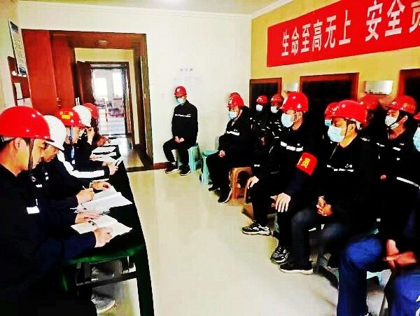 陜煤建設澄合分公司“三力”齊發(fā)確?！皟蓵逼陂g安全穩(wěn)定