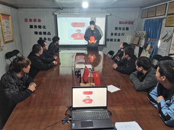 陜煤建設(shè)渭南分公司第三安裝項目部：蓄力滿弦射出項目建設(shè)“開弓箭”