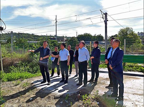 銅川市交通運(yùn)輸局局長路學(xué)敏蒞臨川耀PPP項(xiàng)目督導(dǎo)檢查工作