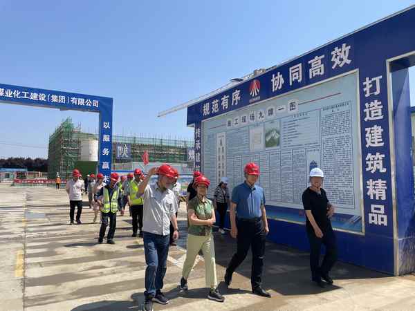 中央儲(chǔ)備糧集團(tuán)公司督導(dǎo)組蒞臨銅川直屬庫梅坪倉儲(chǔ)項(xiàng)目 施工現(xiàn)場檢查指導(dǎo)工作