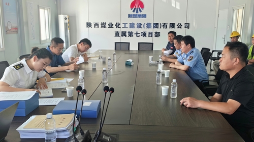 榆林市發(fā)改委黨組成員、副主任王雷濤一行蒞臨中共榆林市委黨校新校區(qū)建設(shè)項(xiàng)目檢查指導(dǎo)工作