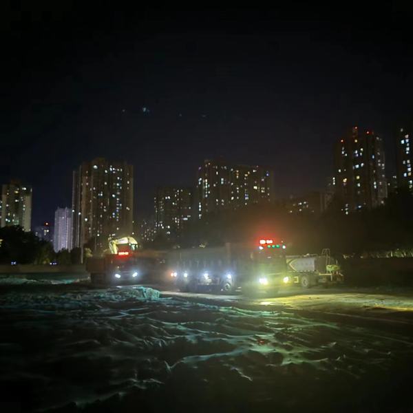 陜煤建設新城公司：不舍晝夜“沖”進度，爭分奪秒“搶”工期