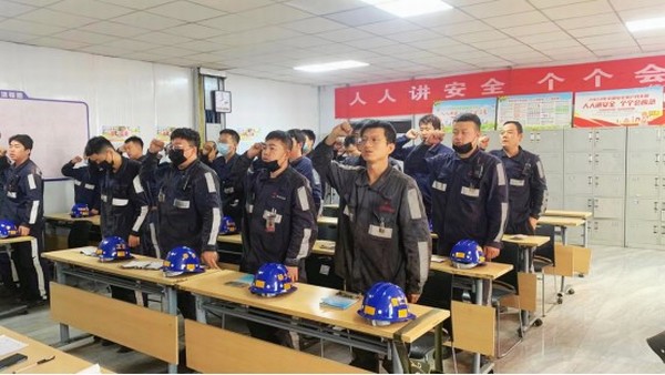 陜煤建設洗選煤運營公司紅柳林洗煤廠項目部： 強化班組建設  助力安全生產