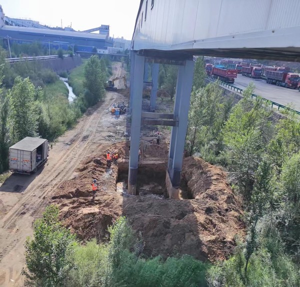 陜煤建設(shè)洗選煤運營公司檸條塔運營項目部：降雨來襲，守護平安夜色！