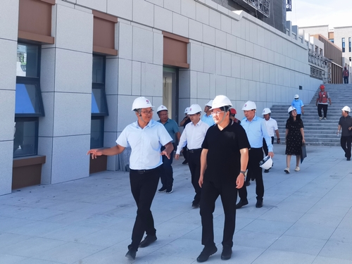 陜西省審計(jì)廳黨組成員、副廳長(zhǎng)牟軍利一行蒞臨中共榆林市委黨校新校區(qū)建設(shè)項(xiàng)目檢查指導(dǎo)工作