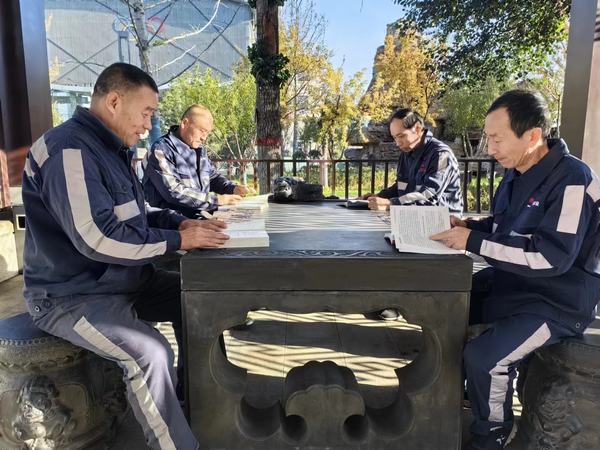 陜煤建設(shè)洗選煤運營公司檸條塔運營項目部開展“讀書好，好讀書，讀好書”廉潔故事分享會