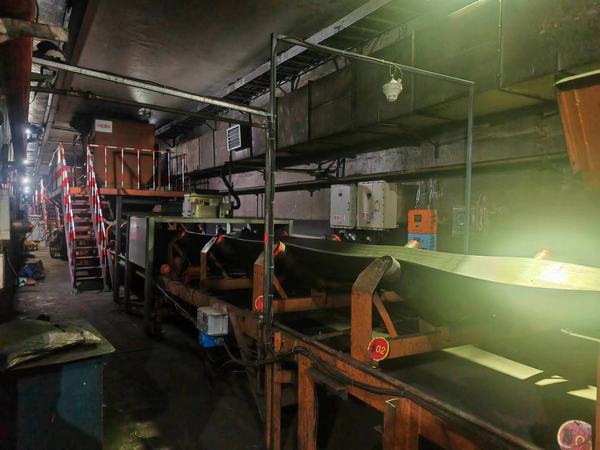 陜煤建設(shè)洗選煤運(yùn)營公司第二項(xiàng)目部：檸條塔721、722膠帶機(jī)帶面更換工程順利完工