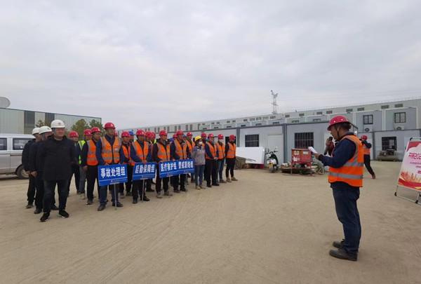 消防培訓(xùn)警鐘鳴 應(yīng)急演習(xí)筑安全