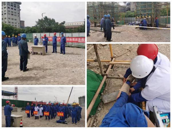 陜煤建設(shè)西北分公司：舉行高處墜落應(yīng)急演練 提升搶險救災(zāi)實戰(zhàn)能力