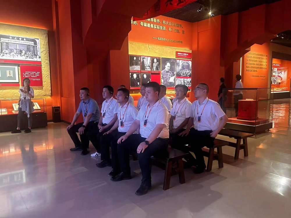 陜煤建設礦建二公司第一黨支部開展“傳承紅色基因 延續(xù)紅色血脈”主題教育活動