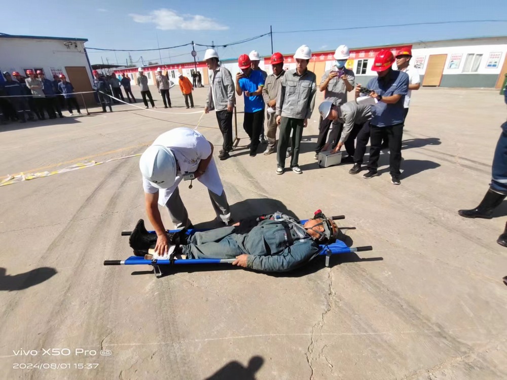 陜煤建設礦建二公司:以“演”促練 以“練”筑防