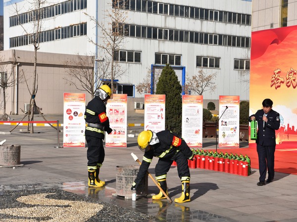 陜煤建設煤礦運營服務分公司:把好消防關 防患于未“燃”