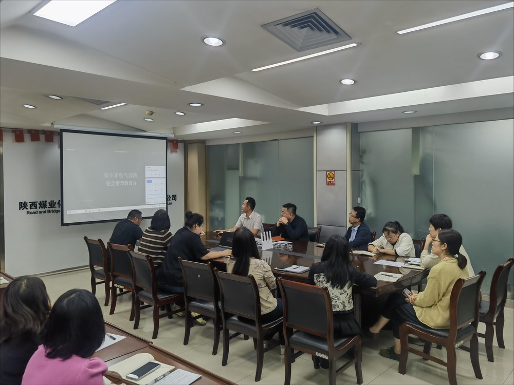 陜煤建設路橋分公司全力以赴，多策并用筑牢消防安全“長城”