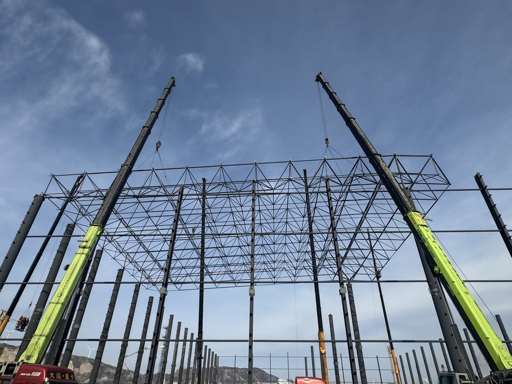 陜煤建設(shè)天工公司土建第二十一項目部：勇戰(zhàn)低溫，擎起建設(shè)新高度