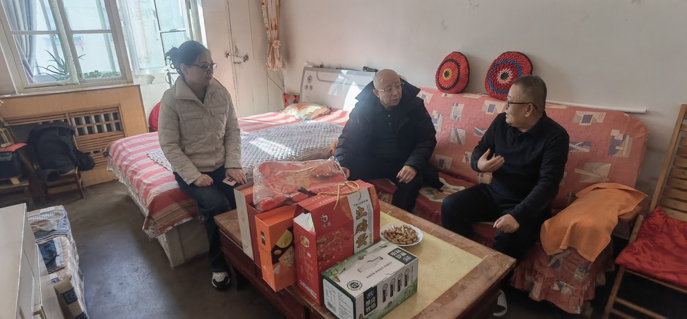 陜煤建設(shè)天工公司：辭舊迎新送溫暖，殷殷關(guān)懷暖人心