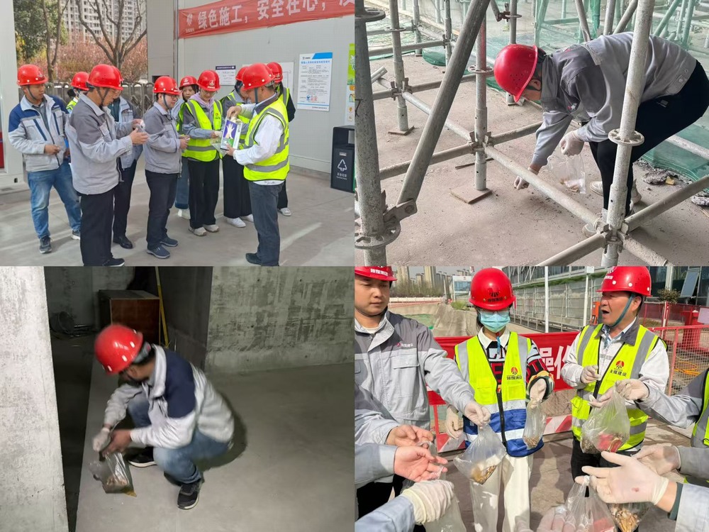 陜煤建設(shè)天工公司土建第二十七項(xiàng)目部：“小煙頭” 撬動(dòng) “大安全”，安全與綠色共筑工地 “防護(hù)網(wǎng)”