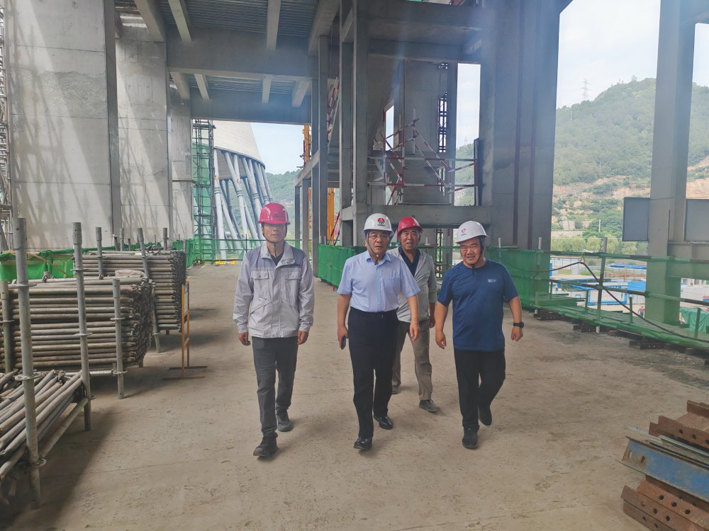王明智深入黃陵電廠(chǎng)主廠(chǎng)房項(xiàng)目調(diào)研指導(dǎo)